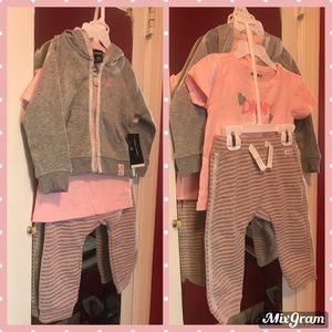 🥶 DKNY 3-PIECES BABY-GIRLS GARMENT 18 MONTHS 🥶